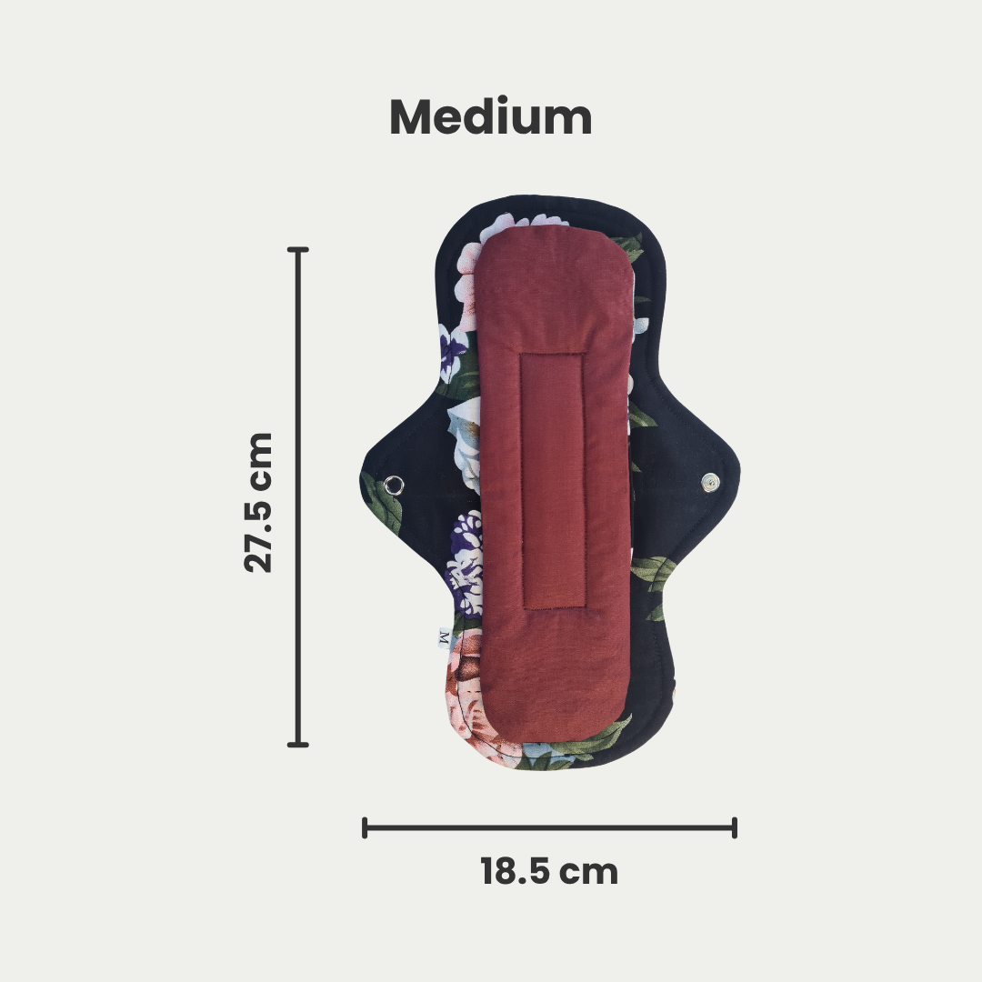 womb wellness sanitary pad medium