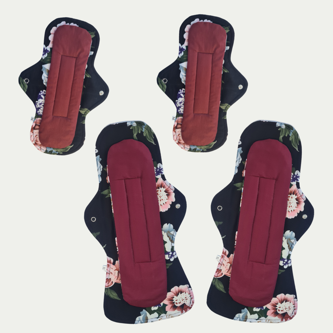 womb wellness sanitary pad bundle - large sizes