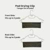 womb wellness pad drying clip back & front womb wellness pad drying clip back & front